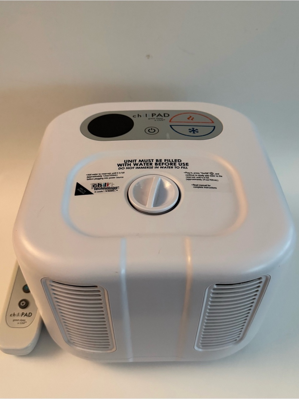 Chilipad Cooling and Heating Controller Unit - White
